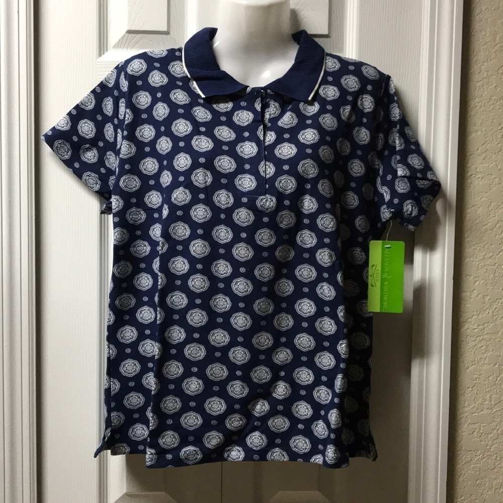 💖 95% Cotton Allyson Whitmore Golf Shirt